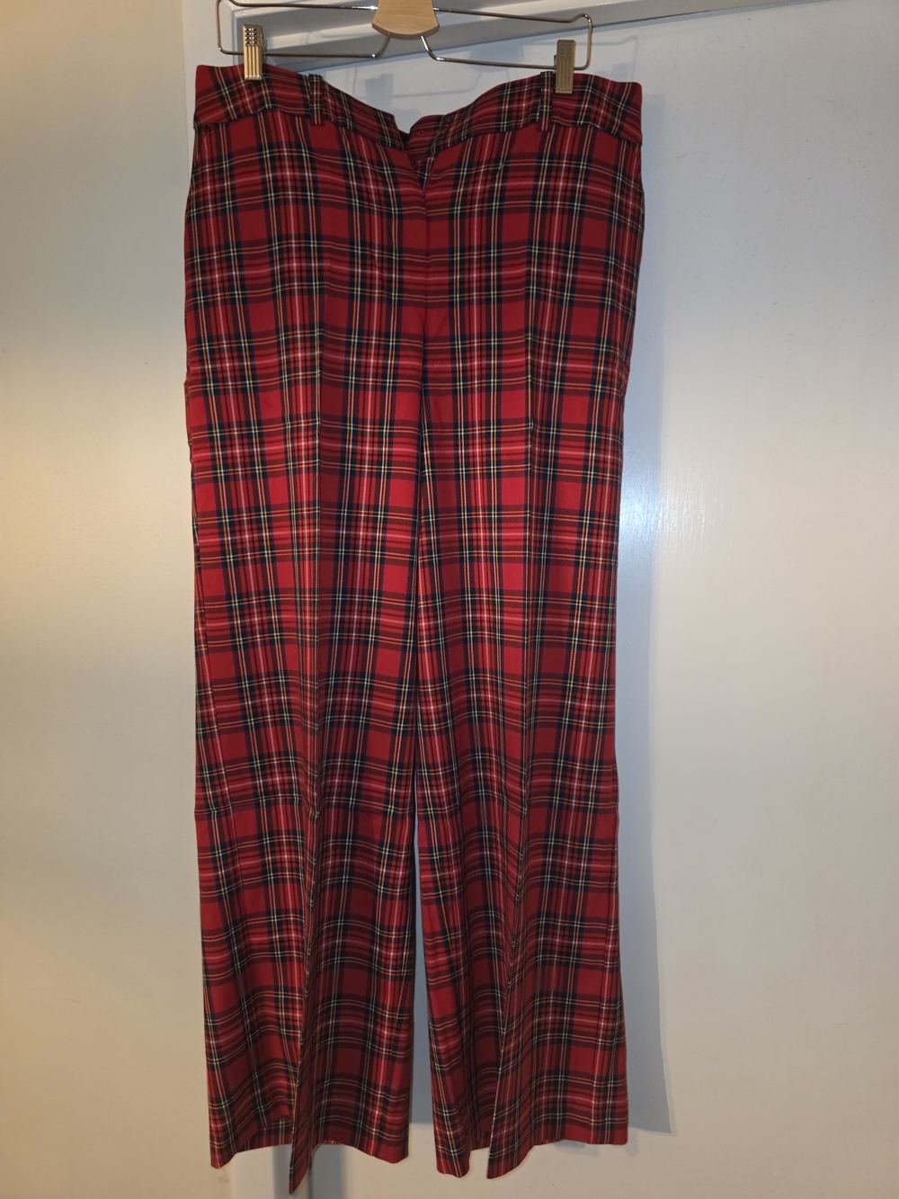Lane Bryant Red Plaid Men's Dress Pants